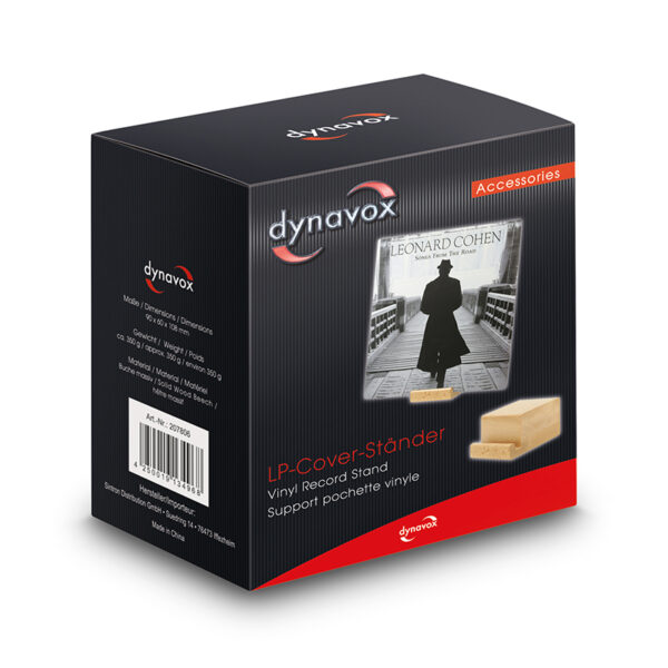 Dynavox - Support pour pochettes de disques en hêtre massif – Image 3