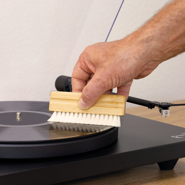 Dynavox ZB 110 Bambou- Brosse vinyle en poils de chèvre – Image 2