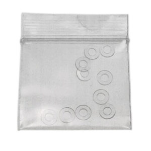 Rondelles PVC transparentes pour porte-cellule