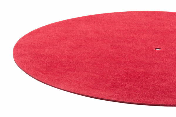 Analogis Mat Six Red - Couvre plateau en daim rouge – Image 3
