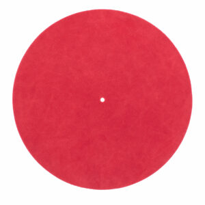 Analogis Mat Six Red - Couvre plateau en daim rouge