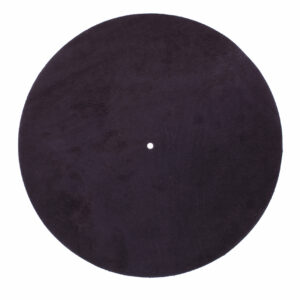 Analogis Mat Six Black - Couvre plateau en daim noir