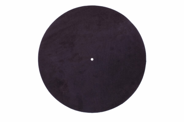 Analogis Mat Six Black - Couvre plateau en daim noir