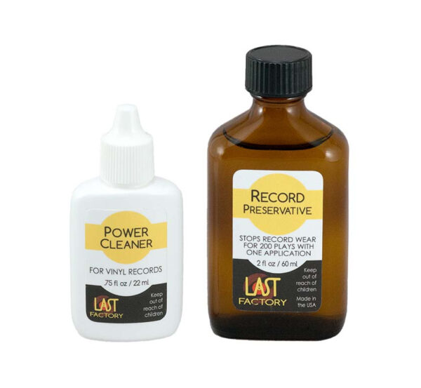 LAST Record Preservative + Power Cleaner - Set d'entretien pour vinyles