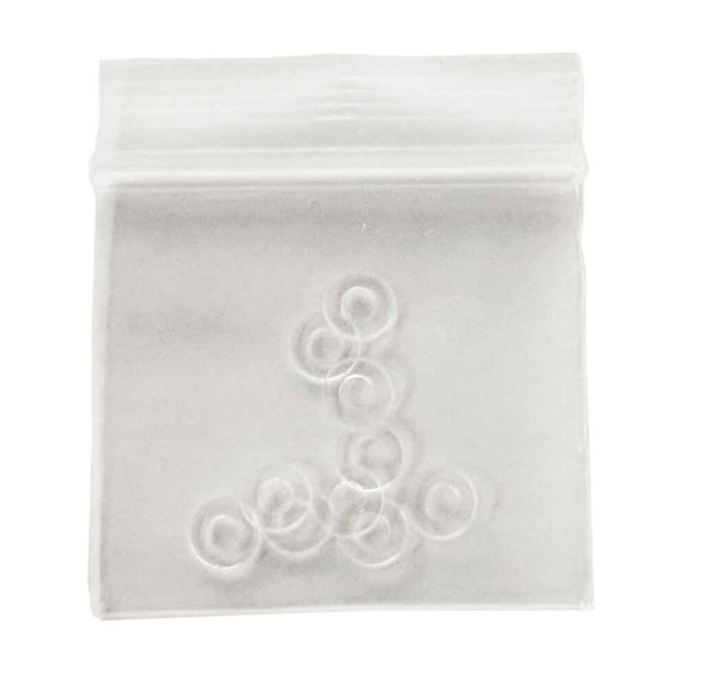 Rondelles Silicone transparentes pour porte-cellule