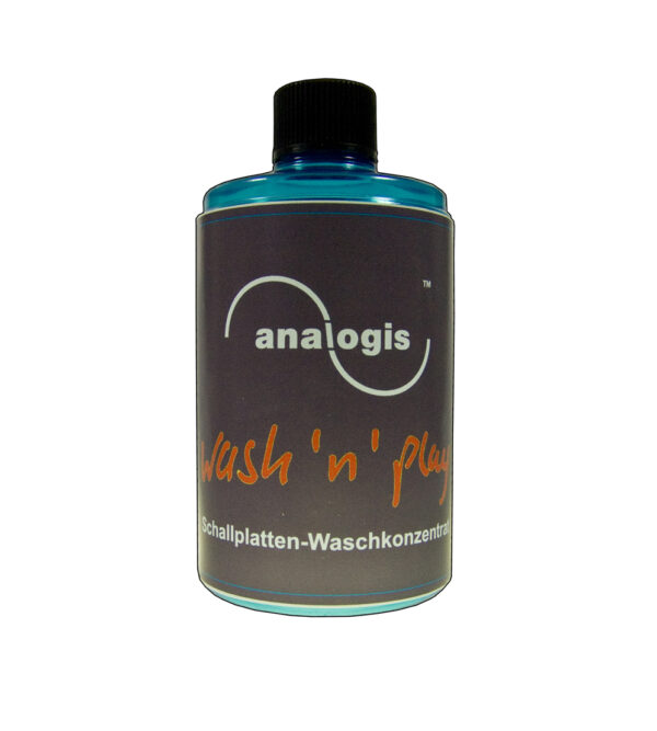 Analogis Wash ‘n’ Play liquide de lavage - Concentré pour disques vinyles