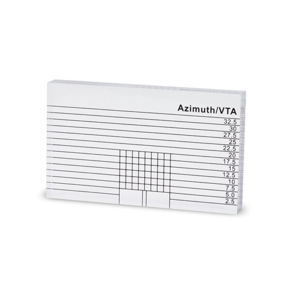 Dynavox AZV-1 - Règle d'alignement azimut/VTA pour bras de lecture