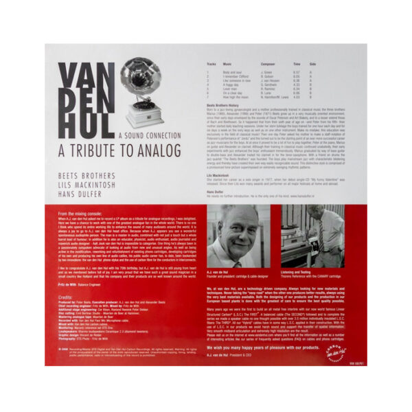 Van den Hul Records "A Tribute to Analog" – Image 2
