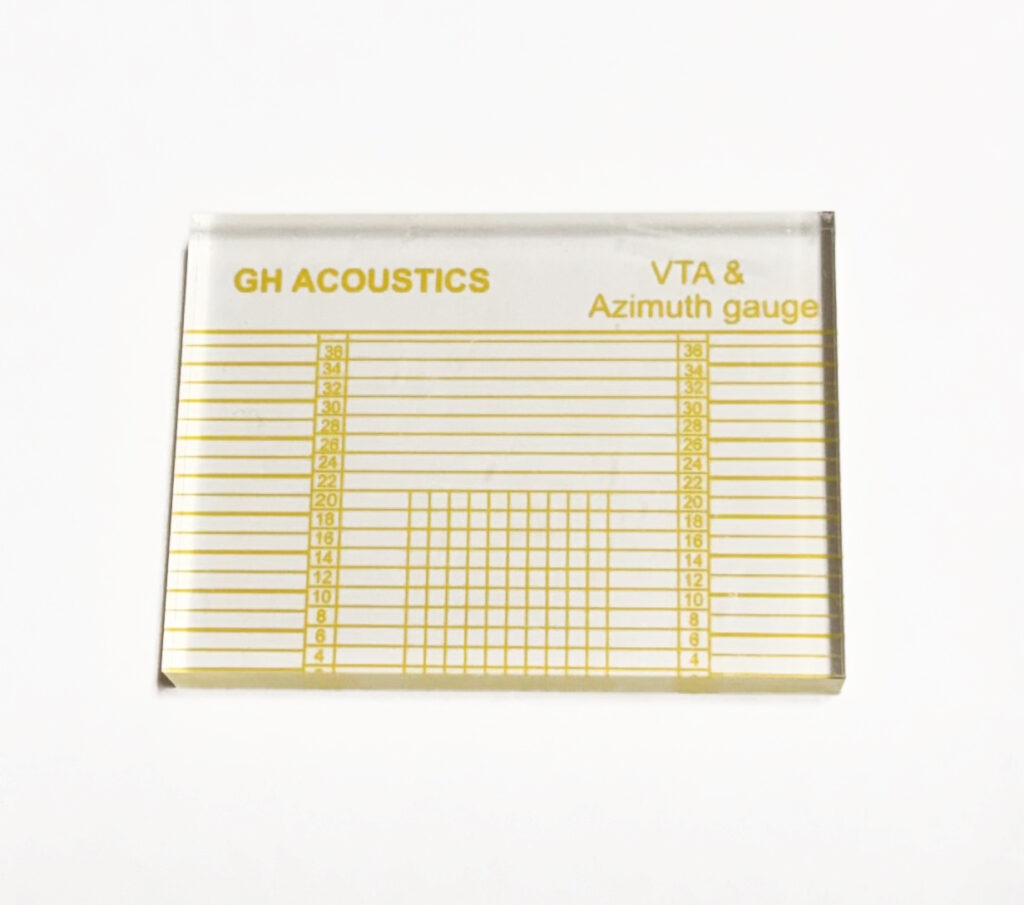GH Acoustics - Réglage de l'azimut et VTA