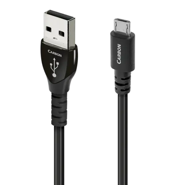 AudioQuest Carbon USB A vers Micro USB 2.0