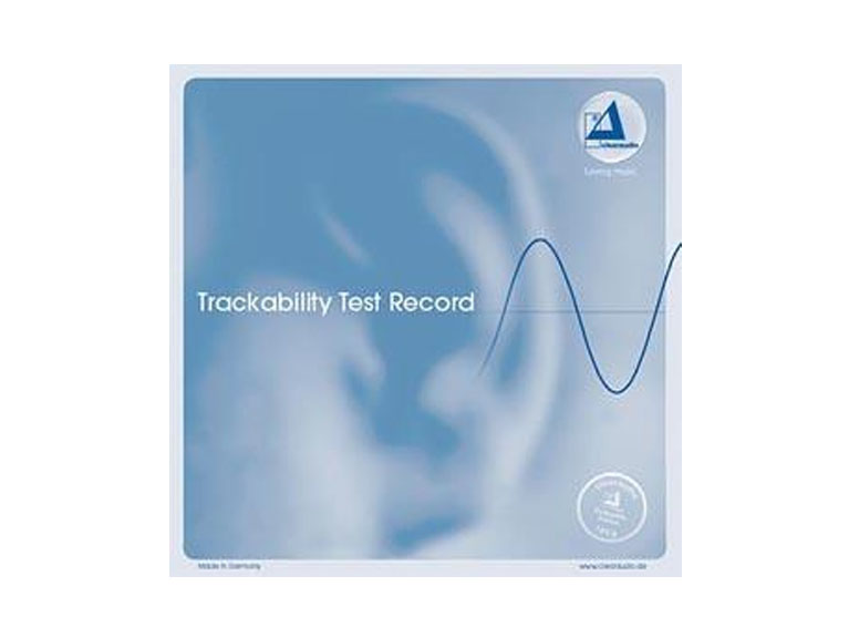 Clearaudio Trackability Test Record - Disque de test