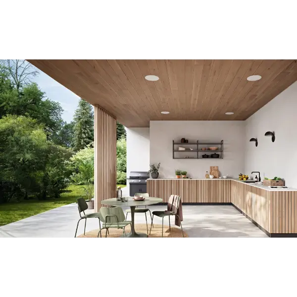 DALI Phantom E-60WR plafond avec grille en condition extérieur