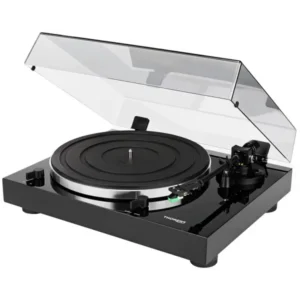 Thorens TD 202 Noir - Platine vinyle pré amplifiée avec USB