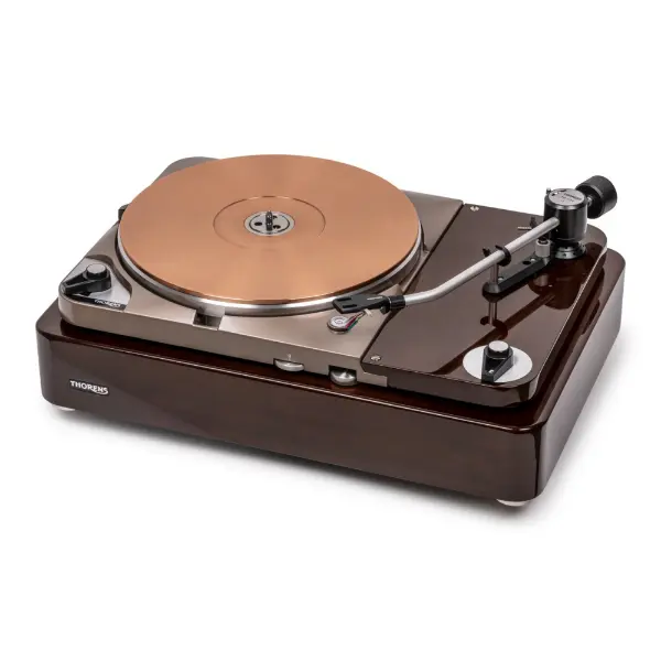 Thorens TD 124 DD Exclusive 140th anniversary vue de profile 1