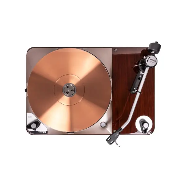 Thorens TD 124 DD Exclusive 140th anniversary vue du dessus