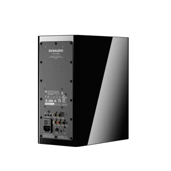 Dynaudio Focus 10 Noir vue arrière