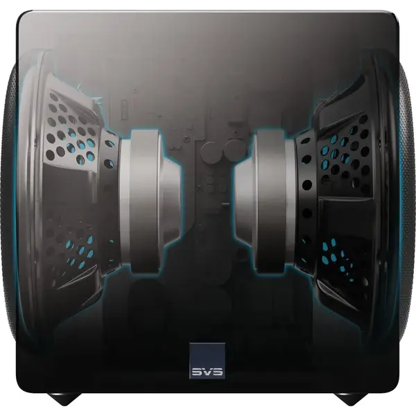 SVS 3000 Micro R|Evolution vue des woofer intérieur