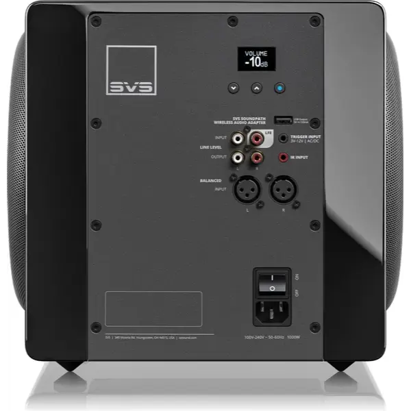 SVS 3000 Micro R|Evolution vue de la patine arrière