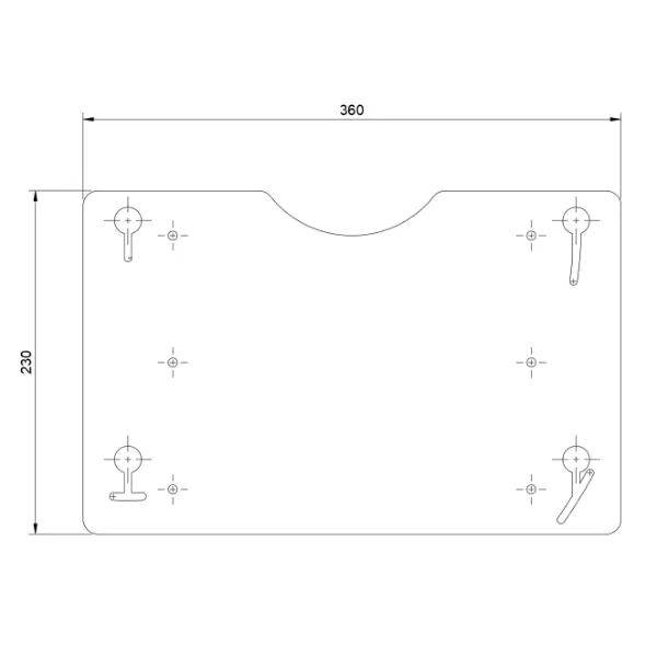 support plafond epson ultra plat ceiling
