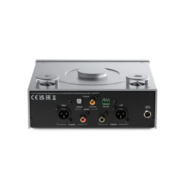 Pro-Ject CD BOX RS2 Tube face arrière