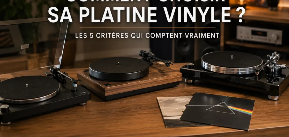 comment choisir sa platine vinyle, notre guide