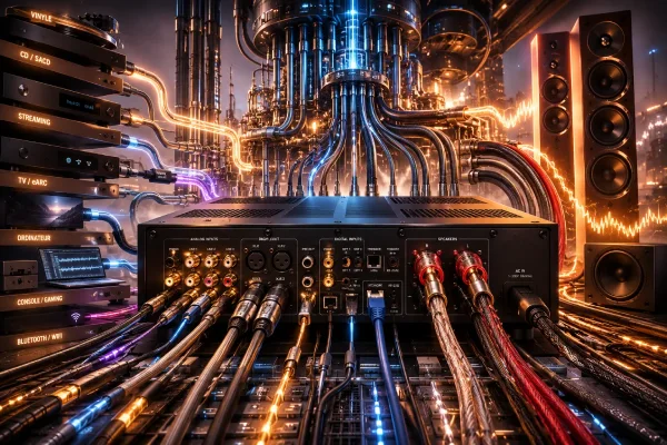 quelles connectiques pour ampli