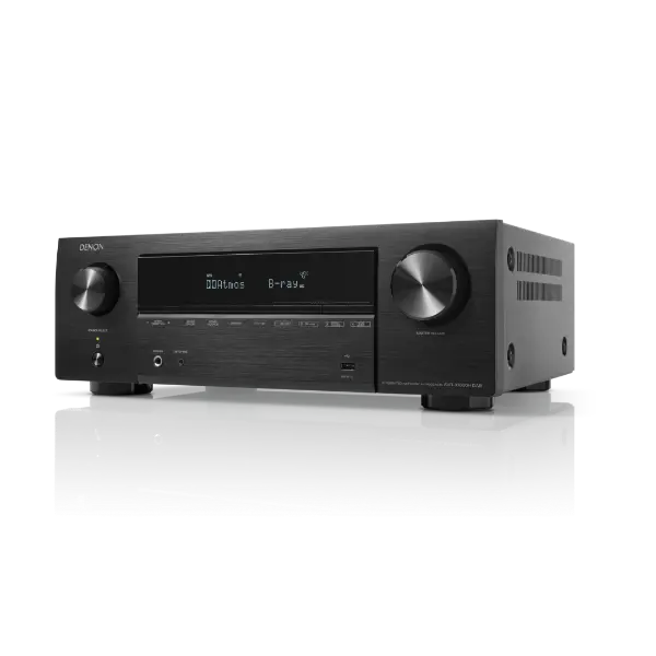 Denon AVR-X1800H DAB Amplificateur tunner 7.2 8K vue de profile