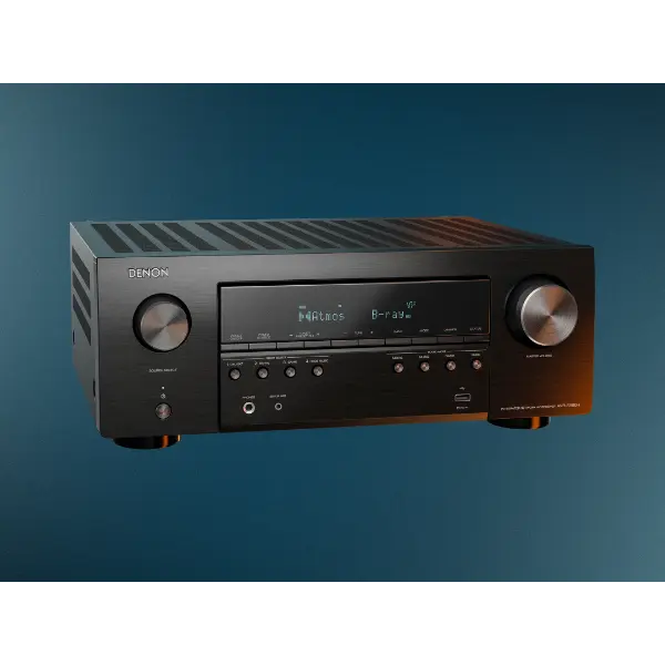 Denon AVR-S980H Amplificateur AV7.2, compatible 8K, Dolby Atmos et DTS:X Dynamique et puissant