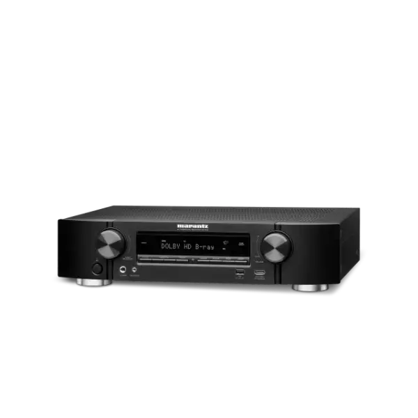 Marantz NR1510 Ampli-tuner AV compact 5.2 canaux Powered by HEOS™ avec 50 W, 4K et 6 entrées HDMI