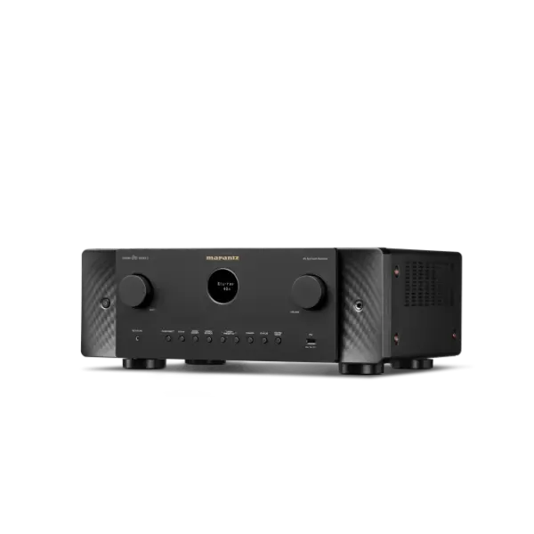 CINEMA 60DAB SERIE 2 Amplificateur audio-vidéo 7.2 canaux avec Dolby Atmos et technologie HEOS™ intégrée Vue de profile 2 Noir
