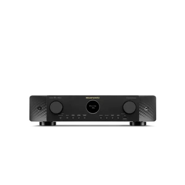 Marantz CINEMA 70s SERIE 2 Amplificateur audio-vidéo slim 7.2 canaux avec prise en charge de Dolby Atmos et technologie HEOS™ intégrée Noir vue de face