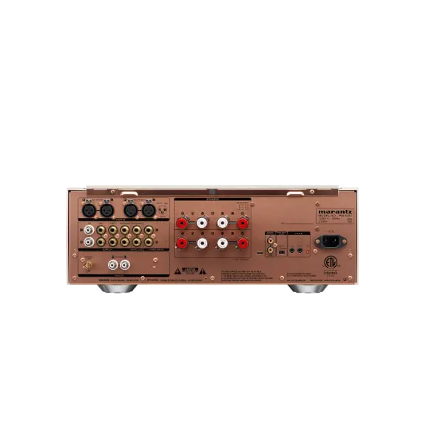 Marantz PM 10 amplificateur intégré haut de gamme vue des connectiques arrière