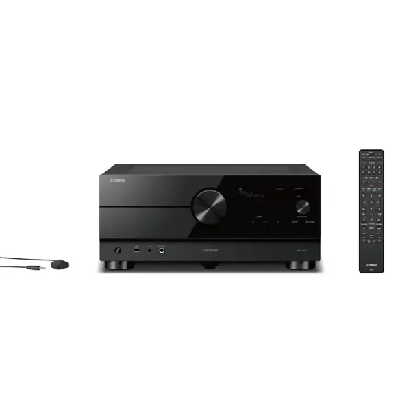 Yamaha RX-A6A avec micro de calibration et télécommande fournis