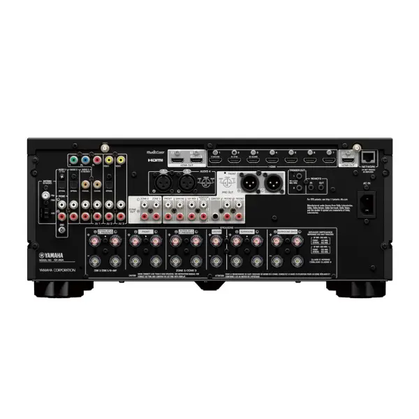Yamaha RX-A6A vue sur les connectiques arrière