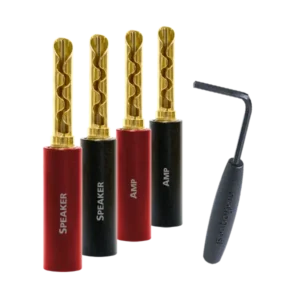 Audioquest suregrip 100 bananes or
