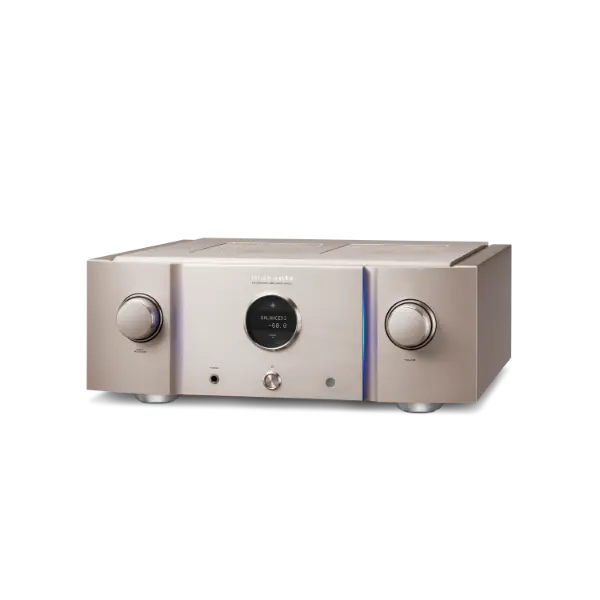 Marantz PM 10 finition Champagne vue de profile