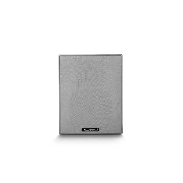 M&K Sound D85 grise avec cache