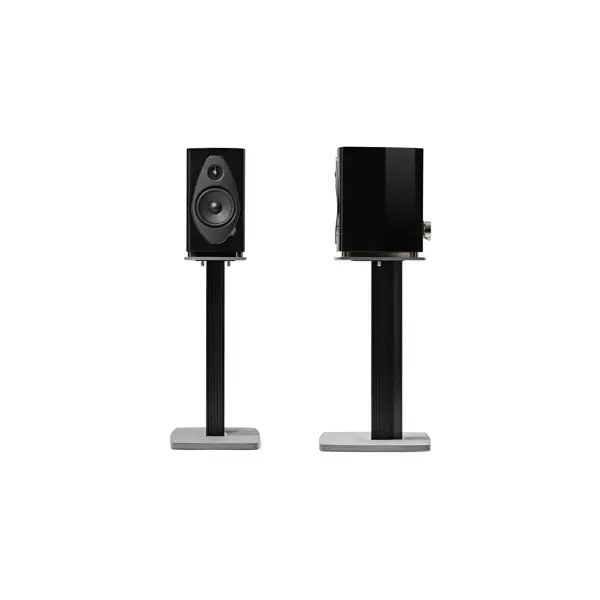 Sonus Faber Sonetto II Noir Laqué , Enceintes bibliothèque gamme Sonetto sur pieds