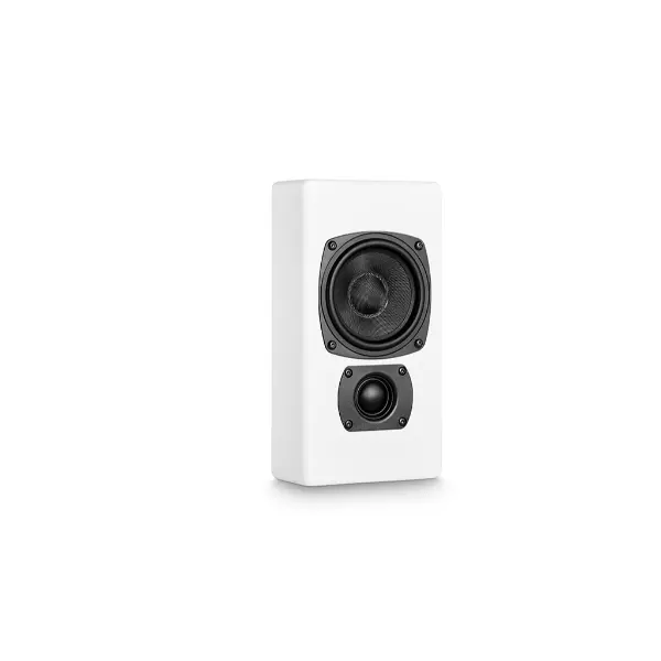 M&K Sound M50 Blanche vue de profile