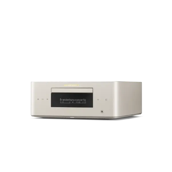 Marantz MCR 60n DAB Or champagne vue de profile gauche