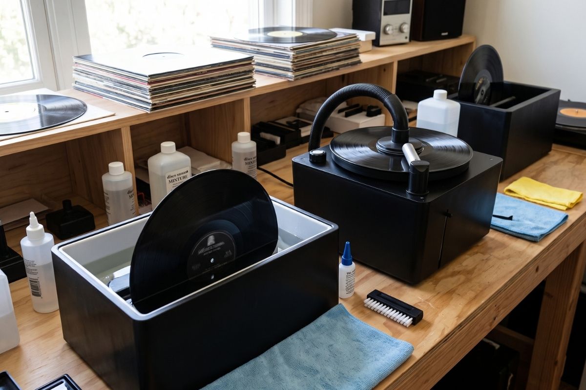 Machines à nettoyer les vinyles
