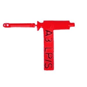 Tetrad A 3 D - 1x Diamant 33/45 UpM / 1x Saphir 33/45 UpM