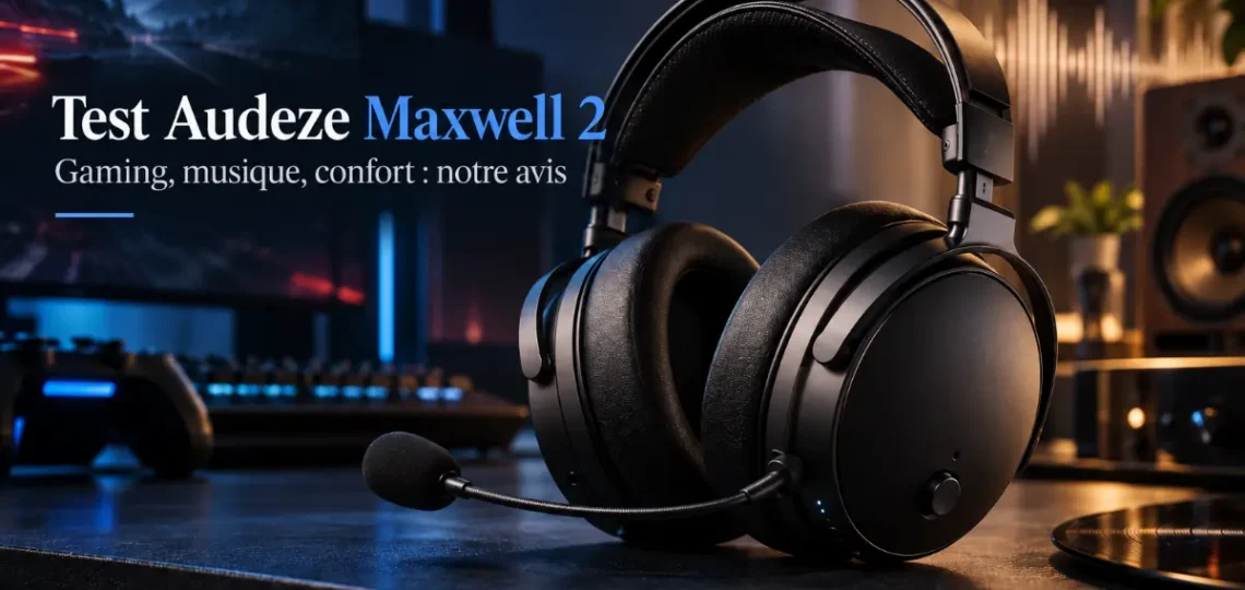 Deballage et de test du casque audeze maxwell 2 de gaming