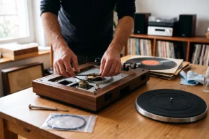 Courroie de platine vinyle : comment l’identifier et la remplacer ?