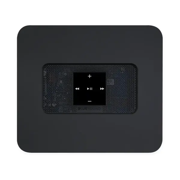 Bluesound Vault 2i, lecteur réseau haute perferomance finition Noir vue du dessus