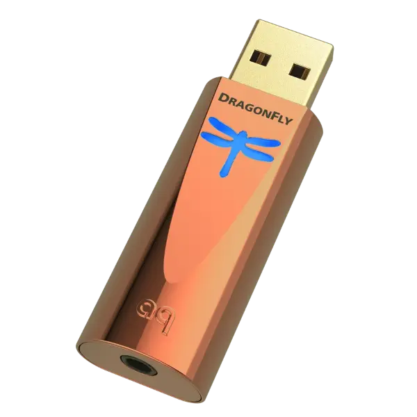 Audioquest DragonFLy Copper DAC USB ESS Sabre Bleu clair