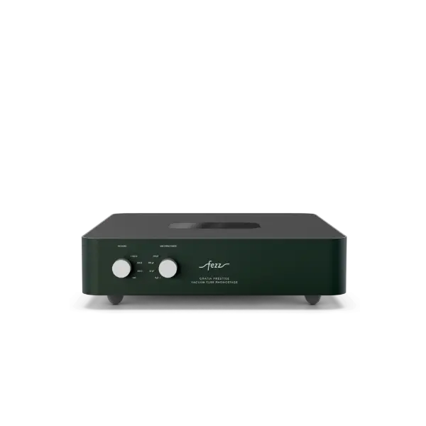 Pré ampli Phono Haut de gamme Fezz Gratia Prestige finition EverGreen