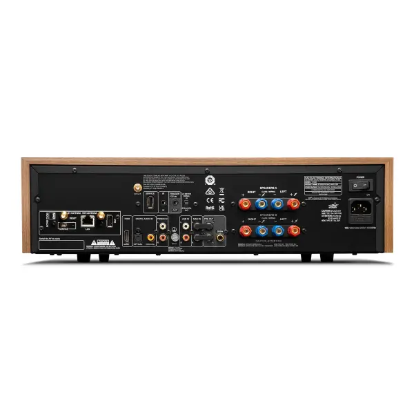 NAD C3050 BluOS vue sur les connectiques arrière avec HDMI eARC