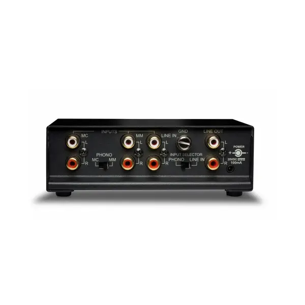 pré ampli Phono MM/MC avec USB NAD PP4 vue des connectiques arrière
