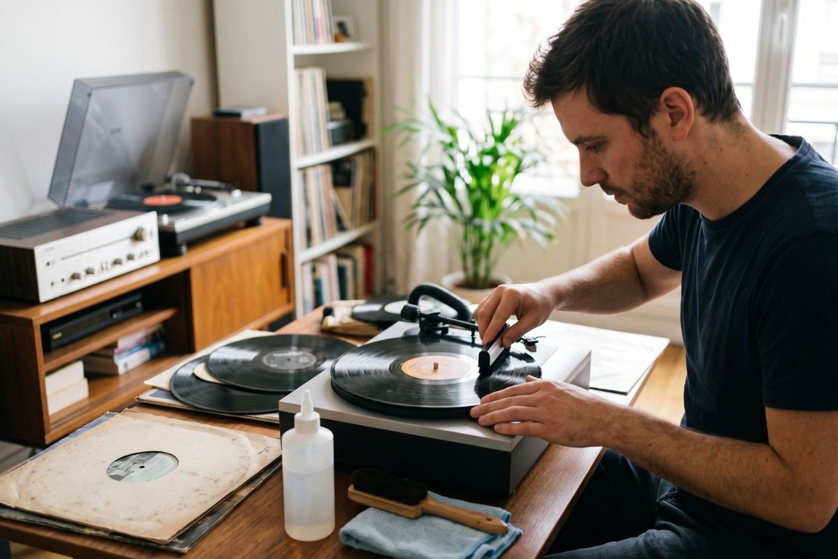 Pourquoi utiliser une machine à laver les vinyles ?